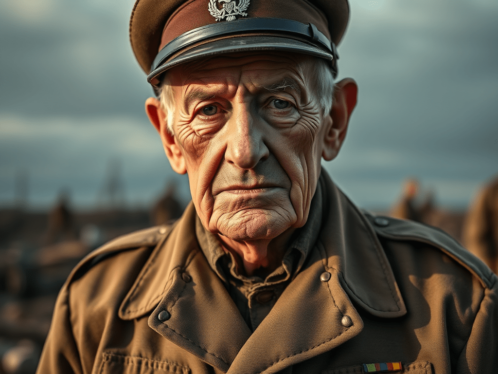 Frank Buckles; after two world wars, the oldest  American WW1&nbsp;veteran